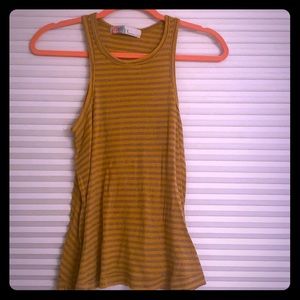 Free People Metallic Tank